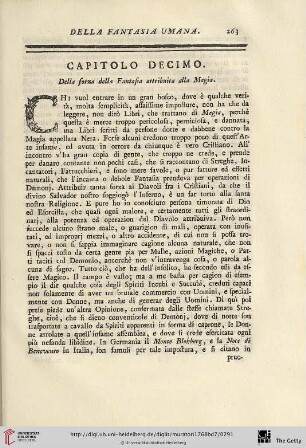 Capitolo decimo