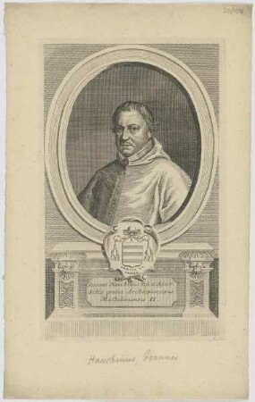 Bildnis des Ioannes Hauchinus