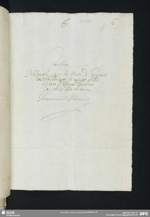 [Faszikel 8: Erörterungen und Liste der Kardinäle zum Konklave zur Wahl Papst Innocenzʼ IX. (29. Oktober-30. Dezember 1591)]