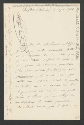 Brief an Ferruccio Busoni : 11.09.1903