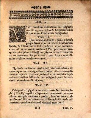 Theses medicae miscellaneae