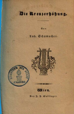 Die Kreuzerhöhung