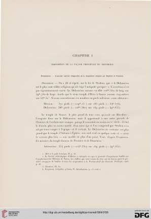 Chapitre I: Disposition de la façade principale du Didymeion