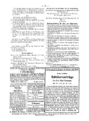 Stellenvermittlung für akad. geb. Lehrerinnen