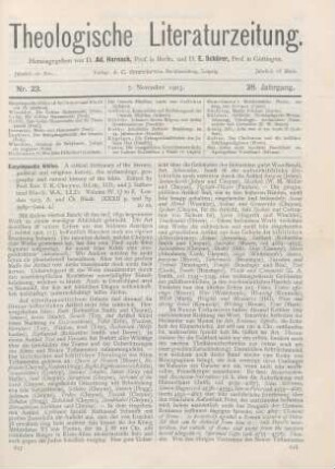 617-619 [Rezension] Encyclopaedia biblica.Volume IV