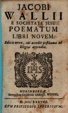 Poematum Libri novem