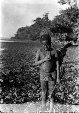 Onge Mädchen (Deutsche Indien-Expedition 1926/1929 - 4. Andamanen)
