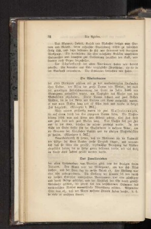 Das Familienleben