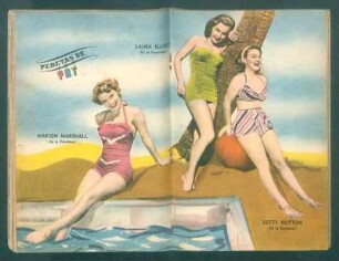 Marion Marshall, Laura Elliot, Betty Hutton - [Ilustración] : Pebetas de PBT