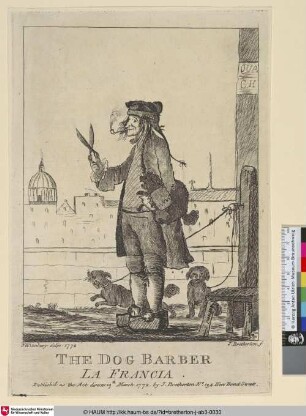 The Dog Barber. La Francia