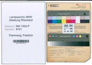 Entnazifizierung Friedrich Flammang , geb. 27.03.1908 (Polizeibeamter)