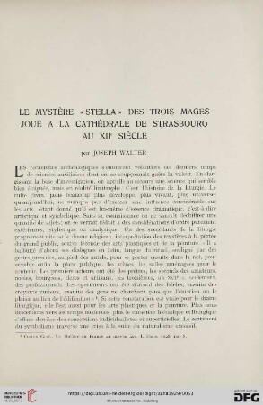 8: Le mystère "Stella" des trois mages joué a la cathédrale de Strasbourg au XII siècle