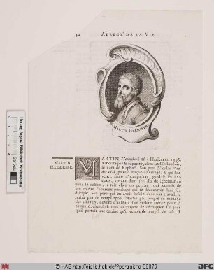 Bildnis Maarten Jacobsz. van Heemskerck (eig. van Veen)