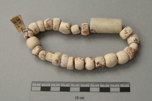 Shell bead necklace