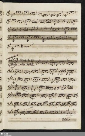 1409. Quartetto: Dorina mia carina / Sarti, G.