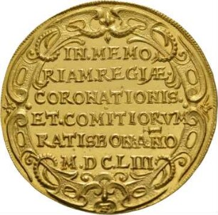 Münze, 4 Dukaten, 1653