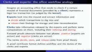Communicating and trusting formal proofs