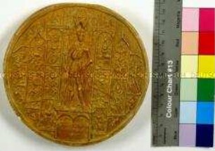 Nachbildung des Siegels von Kaiser Friedrich III. - Vorderseite