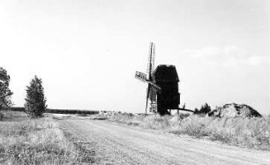 Kossa-Pressel. Blick zur Bockmühle am Galgenberg, Torgauerstraße 35