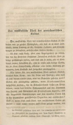 149-208 Der musikalische Theil des protestantischen Kultus