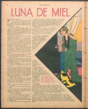 Luna de miel : Novela corta de José M. Braña