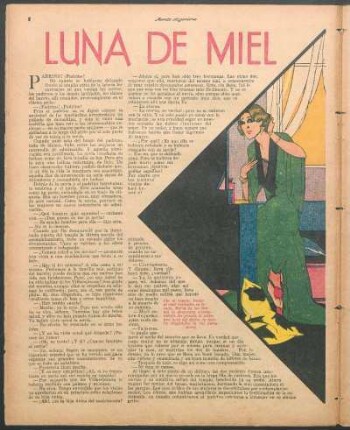 Luna de miel : Novela corta de José M. Braña