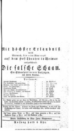 Der falsche Schaam