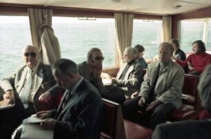 Gruppen auf dem Schiff