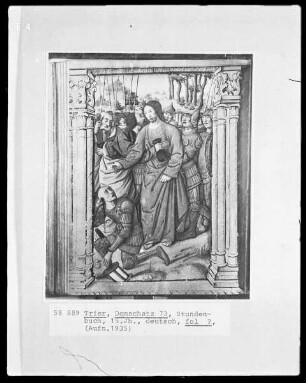 Stundenbuch: Die Gefangennahme Christi