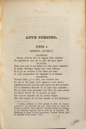 Le Cid : tragédie
