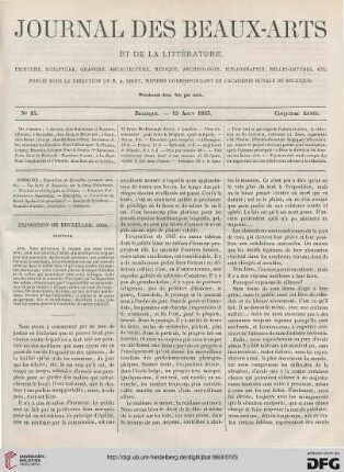 Nr. 15 (15 Aout 1863)