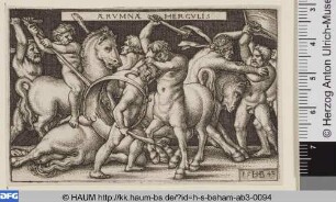 Herkules kämpft gegen die Zentauren