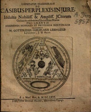 Disputatio Inauguralis De Casibus Perplexis In Iure