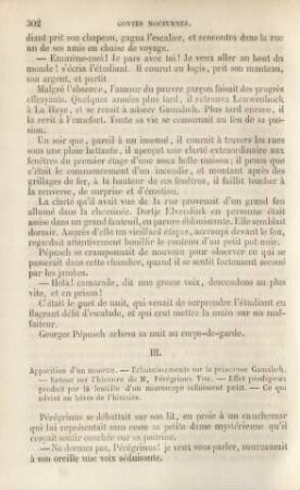 III. Apparition d'un monstre ...