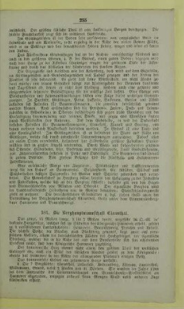 181. Die Berghauptmannschaft Clausthal