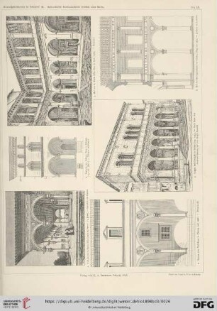 Italienische Renaissance: Hallen und Höfe (12)