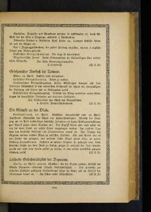 Erfolgreicher Vorstoß bei Tolmein.