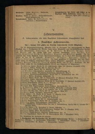 Lehrervereine