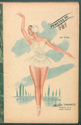 Alicia Taranco (bailarina de la escena nacional) - [Dibujo] : Pebetas de PBT