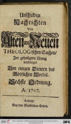 Sechste Ordnung
