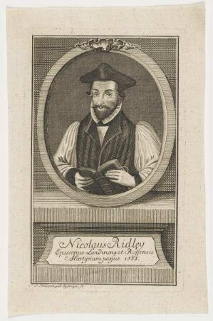 Bildnis des Nicolaus Ridley