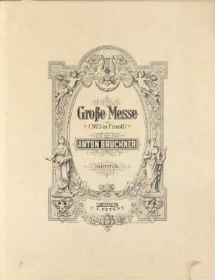 Große Messe : (No. 3 f moll)
