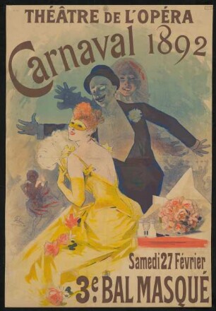 Théâtre de l'Opéra. Carnaval 1892