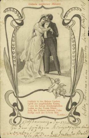 Galerie moderner Meister - Lieblich in der Bräute Locken [...]