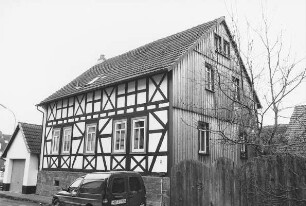 Wohnhaus, Fachwerk; Gründau, Junkerstraße 2