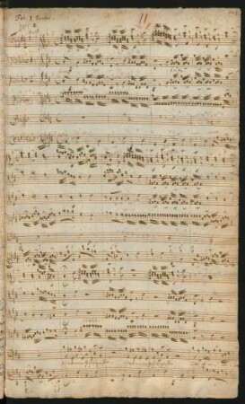 Ich will meinen Geist ausgießen; V (3), Coro, orch, bc