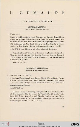 Gemälde (Nr. 1-57)