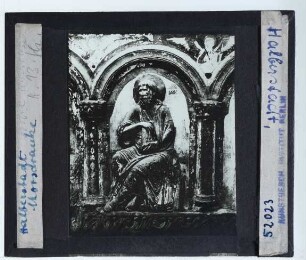 Halberstadt, Liebfrauenkirche, Chorschranken : Der Apostel Andreas