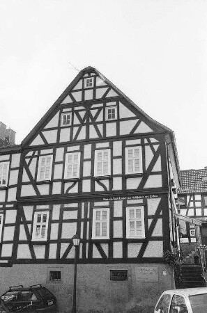 Wohnhaus, Fachwerk; Wächtersbach, Obertor 7