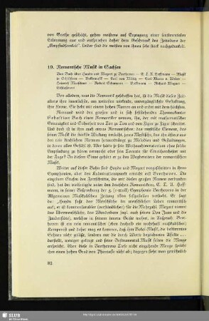 10. Romantische Musik in Sachsen